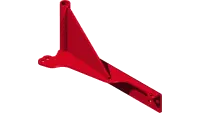 62.1434 Frame, Brush Mount Wing Right