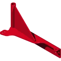 62.1434 Frame, Brush Mount Wing Right