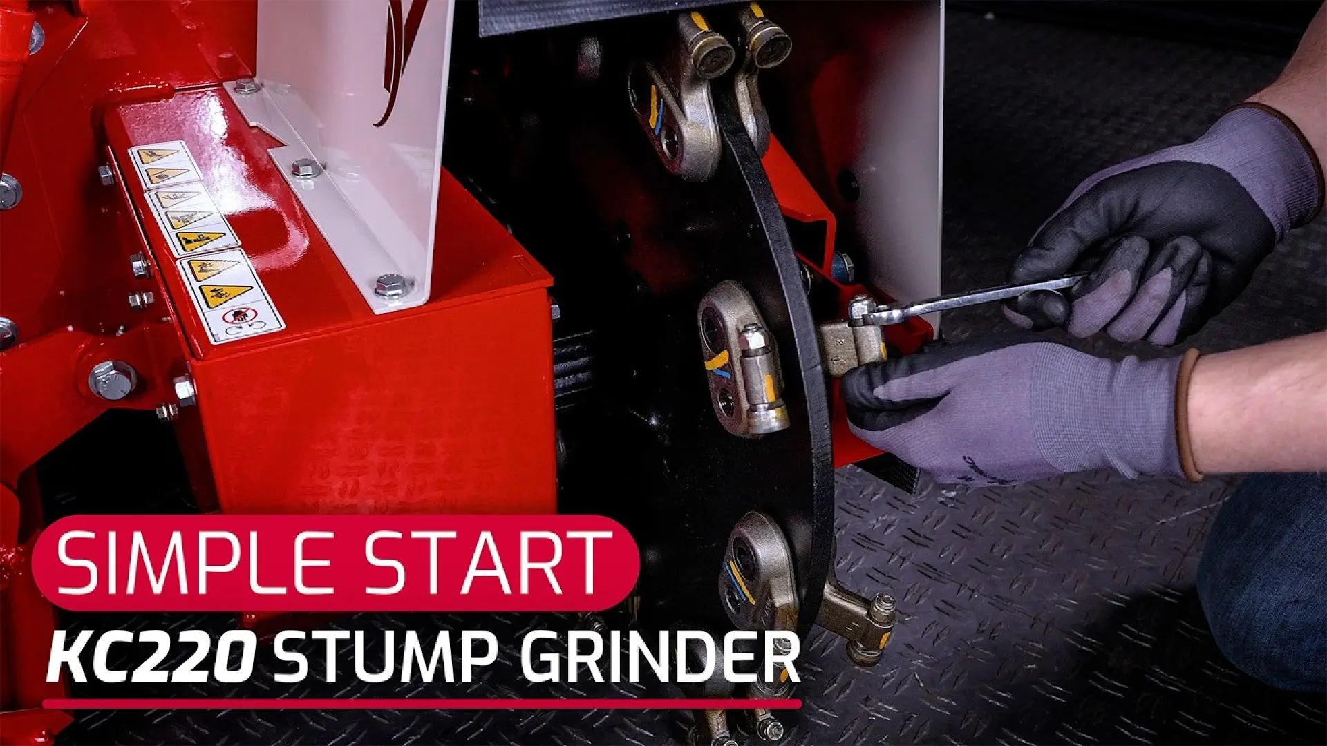 KC220 Stump Grinder Simple Start  Everything You Need to Know