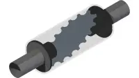 13.0237 Muffler, 3200 Crosstube Ex
