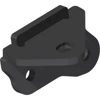 KW-6018 Mount, Lower Left Rollbar