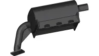 13.0290 Muffler, Ex Conditioner