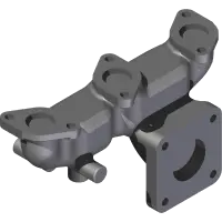 13.1E121-12311 Manifold, Exhaust Top Outlet
