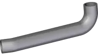 14.0026 Hose, 2" x 2-3/8 OD Rubber