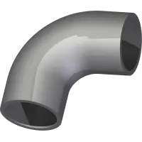 14.0044 Hose, Elbow 2.25" ID, 90 Deg