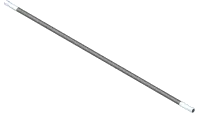20.0113 Hose, 1/4x38.00 SAE 100R17AR