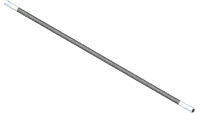 20.0121 Hose, 1/4x36.50 SAE 100R17AR