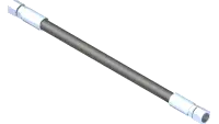 20.0186 Hose, 1/2x19.00 SAE 100R17AR
