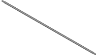 20.0193 Hose, 1/4x44.50 SAE 100R17AR