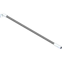 20.0212 Hose, 1/4x23.00 SAE 100R17AR