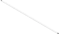 20.0291 Hose, Asm 1/2 ID x 75 SS Braid