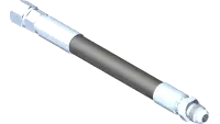 20.0311 Hose, 1/4x8.00 SAE 100R17AR