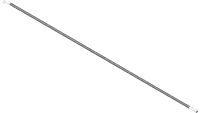 20.0319 Hose, 1/4x68.50 SAE 100R17AR