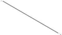 20.0331 Hose, 1/4x62.00 SAE 100R17AR