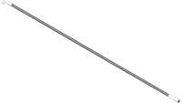20.0333 Hose, 1/4x47.00 SAE 100R17AR