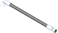 20.0339 Hose, 1/2x17.50 SAE 100R17AR
