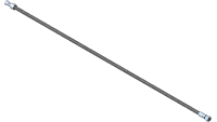 20.0401 Hose, 1/4x43.00 SAE 100R17AR