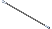 20.0464 Hose, 1/4x24.50 SAE 100R17