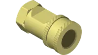 Coupler, Quick Female 1/4