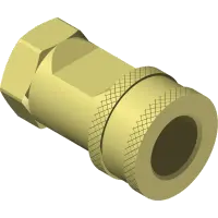 Coupler, Quick Female 1/4