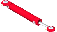 23.0172 Cylinder, 1-1/2" x 8"