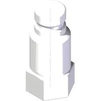 23.0176 Coupler, Male Flat Face Quick 1/4