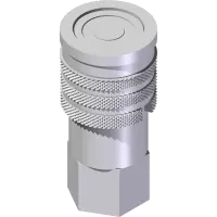23.0177 Coupler, Female Flat Face Quick 1/4