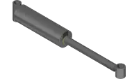 23.0184 Cylinder, 2-3/4" x 6"