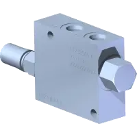 23.0198 Valve Block, Priority/Relief
