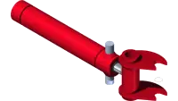 23.0204 Cylinder, 1-1/2" x 8"