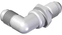 25.2701-06-06LN Fitting, Bulkhead 3/8 w/LN 90