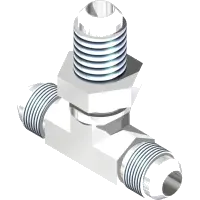 25.2703-6-6-6LN Fitting, Bulkhead T 3/8 w/Lnut