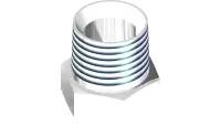 25.5406-12-08 Fitting, Bushing 3/4 x 1/2