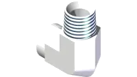 25.5502-06-04 Fitting, 90 MFE 3/8 x 1/4