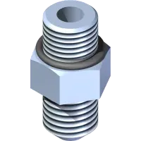 25.6400-06-06 Fitting, M Conn 3/8 x 3/8