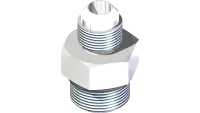 25.6400-06-08 Fitting, M Conn 3/8 x 1/2