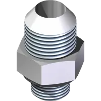 25.6400-08-06-CP Fitting, M Conn 1/2 x 3/8
