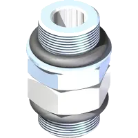 25.6407-08-08-CP Fitting, M. Adapter -08 x -08