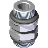 25.6407-10-10 Fitting, M. Adapter -10 x -10