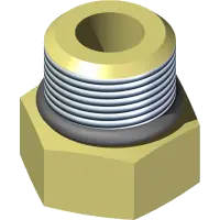 25.6408-06 Fitting, Plug 6MB