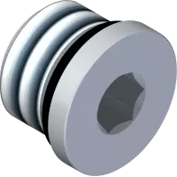 25.6408-H-06 Fitting, -06 MB x Hollow Allen