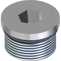 25.6408-H-10 Fitting, -10 MB x Hollow Allen