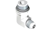 25.6801-06-08-CP Fitting, 90 ME 3/8 x 1/2