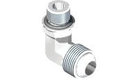 25.6801-08-06-CP Fitting, 90 ME 1/2 x 3/8