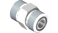 25.FF2403-08-08 Fitting, Staright -08MF x -08MF