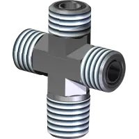 25.FF2651MP-08-08-08-08 Fitting, Cross 08FF