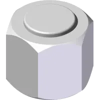 25.FF304-C-08 Fitting, Cap 1/2 #8 ORFS