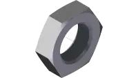 25.FF306-06 Locknut, -06 Bulkhead Fitting