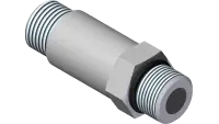 25.FF6400-L-10-10 Fitting, Connector Long -10MF x -10MB