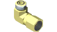 25.FF6500-06-06 Fitting, 90 Elbow 6MFF x 6FFS